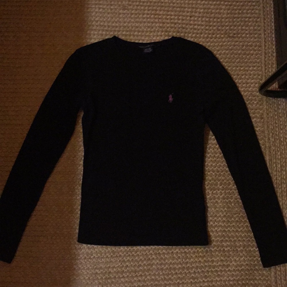 Black Ralph Lauren Long Sleeve Shirt